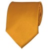 Gold Bar Solid Color Ties Mens Neckties