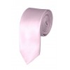 Skinny Light Pink Ties Solid Color 2 Inch Tie Mens Neckties