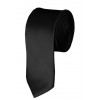 Skinny Black Ties Solid Color 2 Inch Tie Mens Neckties