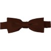 Brown Bow Tie Pre-tied Satin Boys Ties
