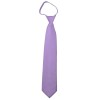 Solid Lavender Zipper Ties Mens Neckties
