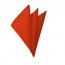 Coral Red Pocket Square